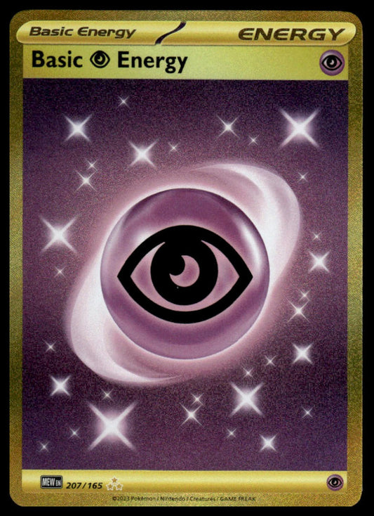 Pokemon TCG Basic Psychic Energy #207/165 SV: Scarlet & Violet 151
