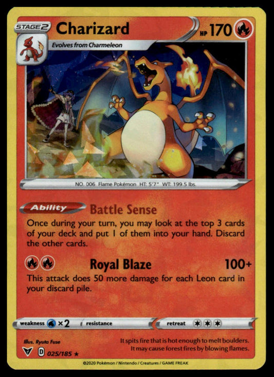 Pokemon TCG Charizard #025/185 Deck Exclusives