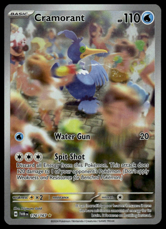 Pokemon TCG Cramorant #176/167 SV06: Twilight Masquerade