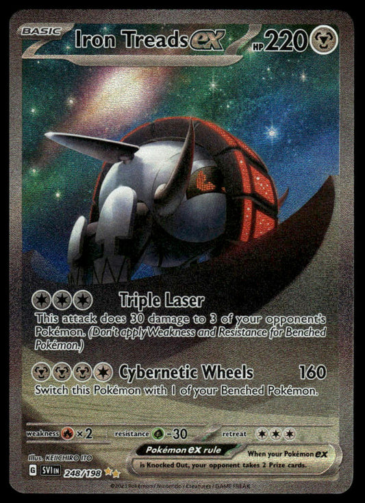 Pokemon TCG Iron Treads ex #248/198 SV01: Scarlet & Violet Base Set