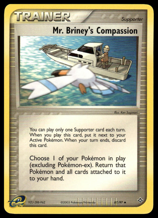 Pokemon TCG Mr. Briney's Compassion #008/017 POP Series 2
