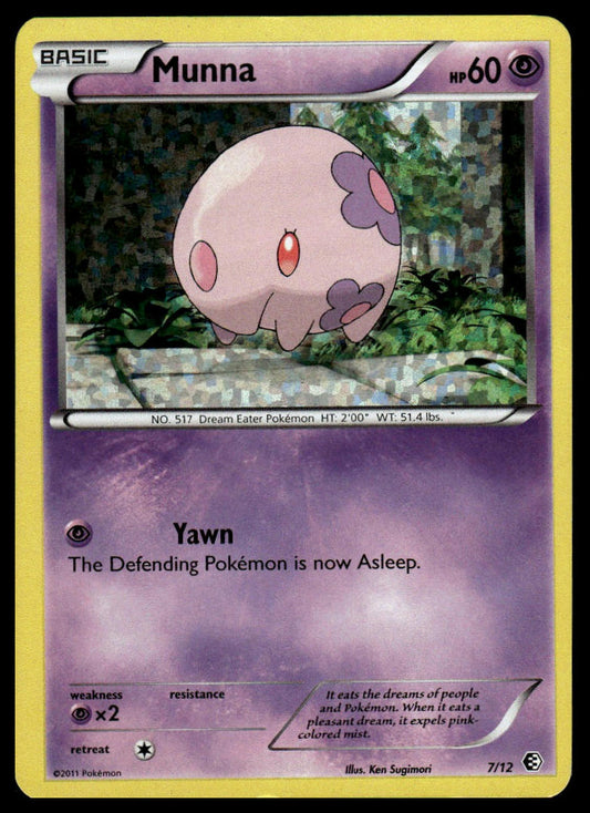 Pokemon TCG Munna #007/012 McDonald's Promos 2011