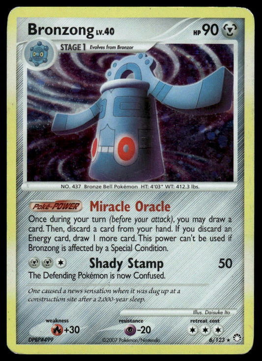 Pokemon TCG Bronzong #6/123 Mysterious Treasures