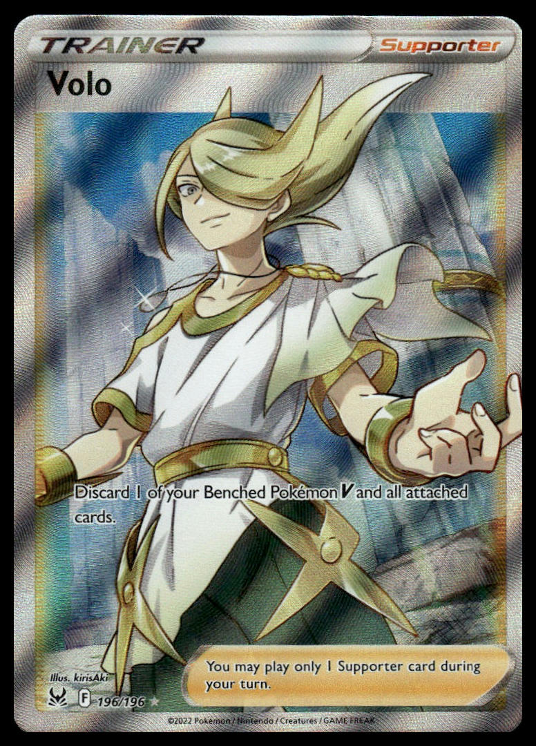 Pokemon TCG Volo (Full Art) #196/196 SWSH11: Lost Origin