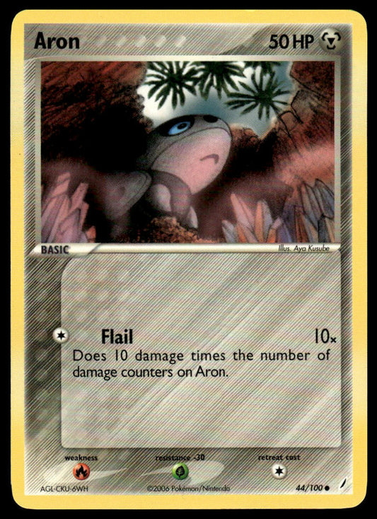 Pokemon TCG Aron #44/100 Crystal Guardians