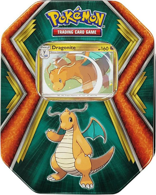 Pokemon Dragonite Dragons Tin