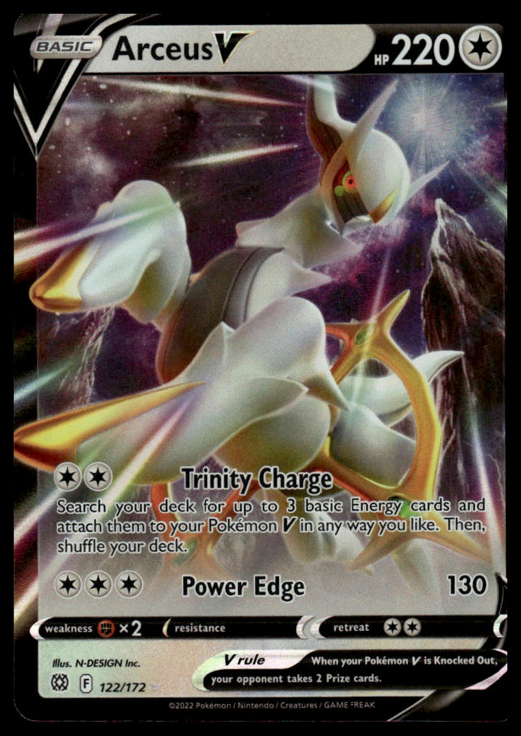 Pokemon TCG Arceus V #122/172 SWSH09: Brilliant Stars
