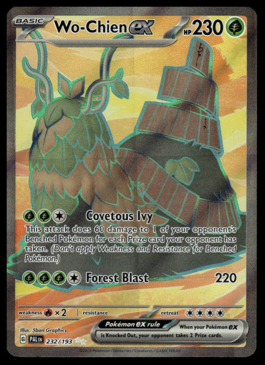 Pokemon TCG Wo-Chien ex #232/193 SV02: Paldea Evolved