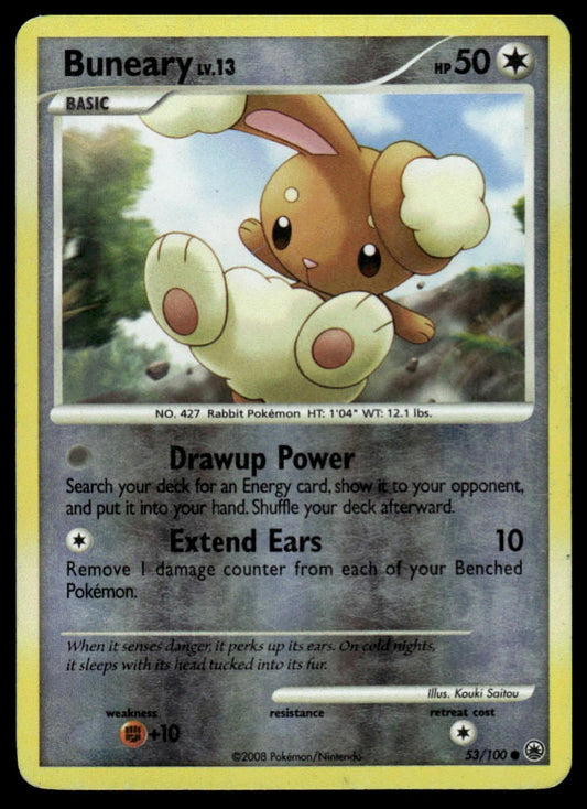 Pokemon TCG Buneary Reverse Holo #53/100 Majestic Dawn