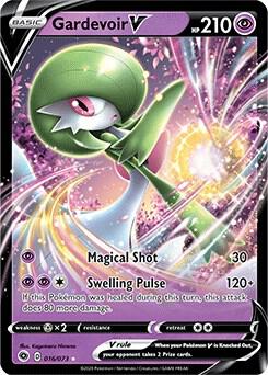 Pokemon Gardevoir V 16/73 Champion's Path