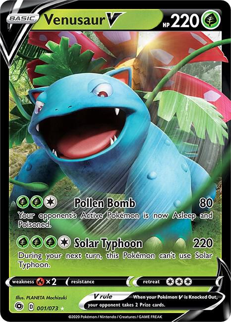 Pokemon Venusaur V 1/73 Champion's Path