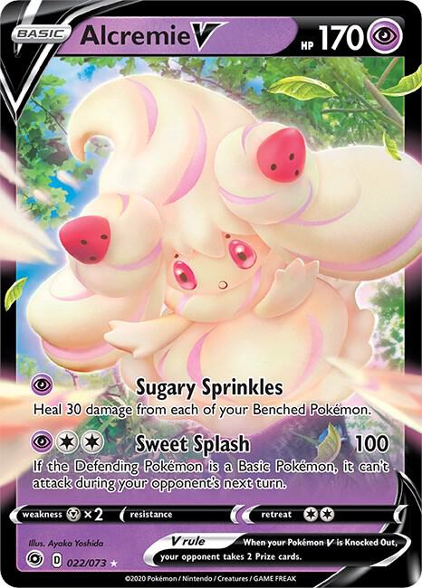 Pokemon Alcremie V 22/73 Champion's Path