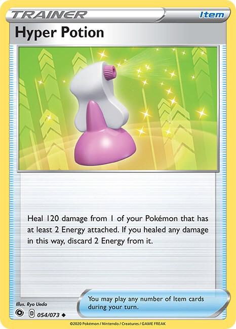 Pokemon Hyper Potion 54/73 Champion's Path