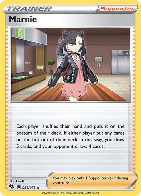 Pokemon Marnie 56/73 Champion's Path