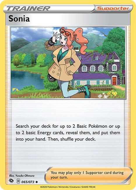 Pokemon Sonia 65/73 Champion's Path