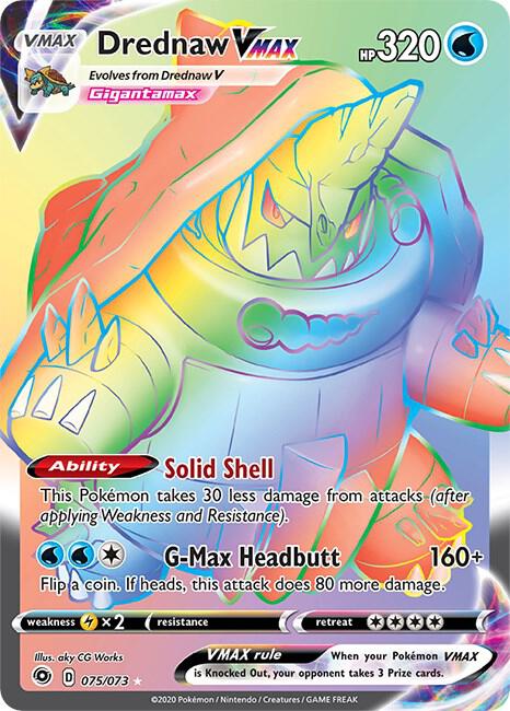 Pokemon Drednaw VMAX 75/73 Champion's Path