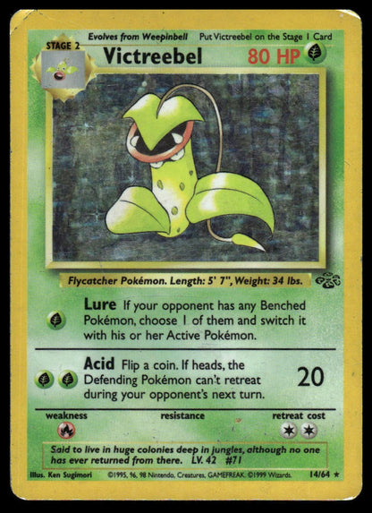Pokemon TCG Victreebel (14) #14/64 Jungle