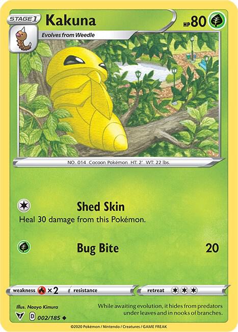 Pokemon Kakuna 2/185 Vivid Voltage