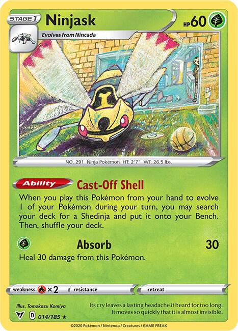Pokemon Ninjask 14/185 Vivid Voltage