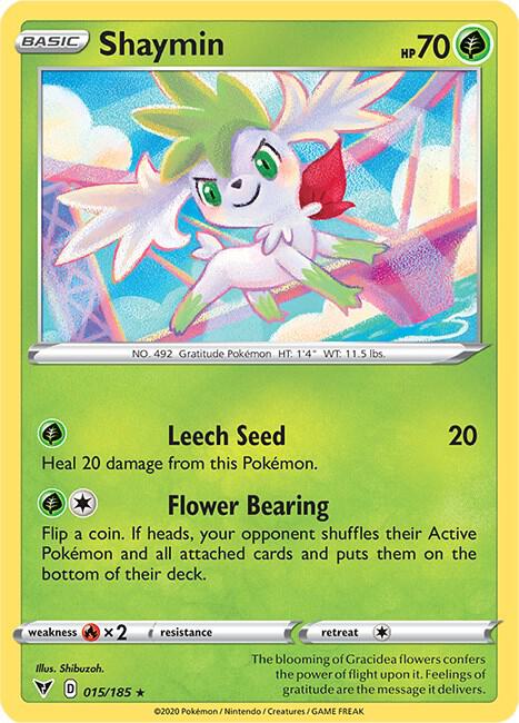 Pokemon Shaymin 15/185 Vivid Voltage
