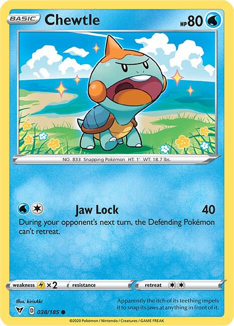Pokemon Chewtle 38/185 Vivid Voltage