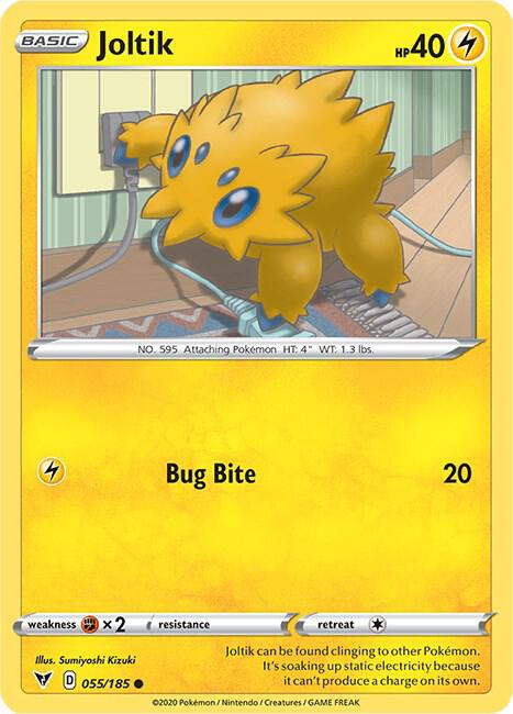 Pokemon Joltik 55/185 Vivid Voltage