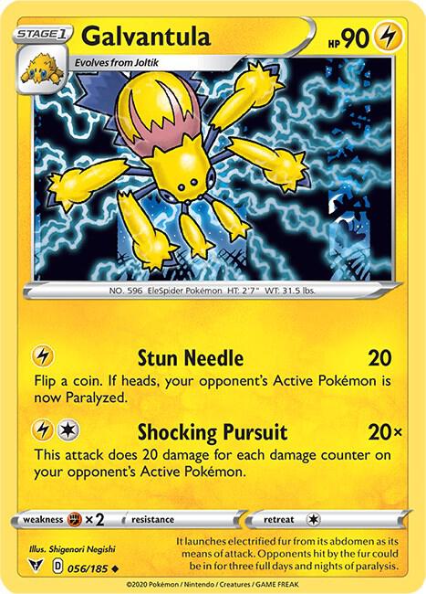 Pokemon Galvantula 56/185 Vivid Voltage