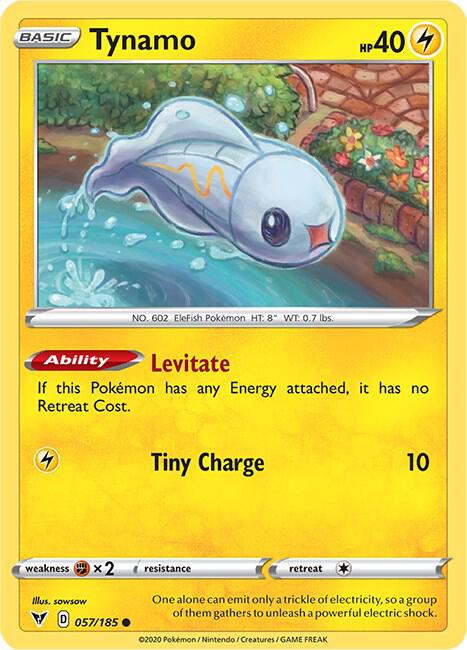 Pokemon Tynamo 57/185 Vivid Voltage