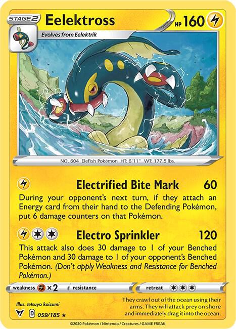 Pokemon Eelektross 59/185 Vivid Voltage