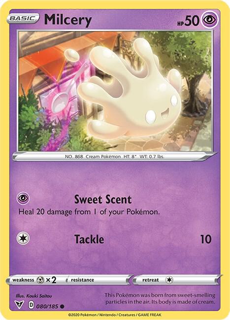 Pokemon Milcery 80/185 Vivid Voltage