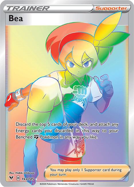 Pokemon Bea 193/185 Vivid Voltage