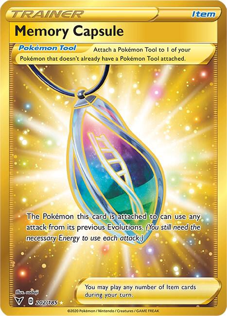 Pokemon Memory Capsule 202/185 Vivid Voltage