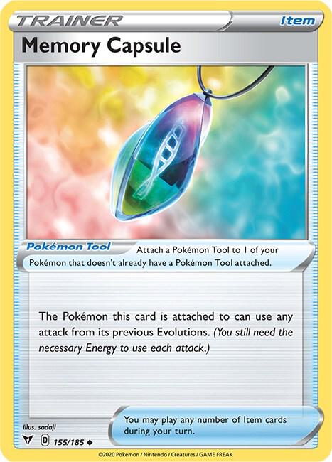 Pokemon Memory Capsule 155/185 Vivid Voltage