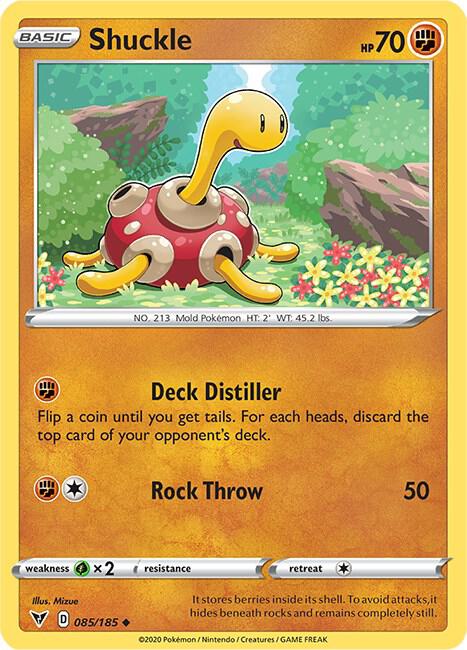 Pokemon Shuckle 85/185 Vivid Voltage