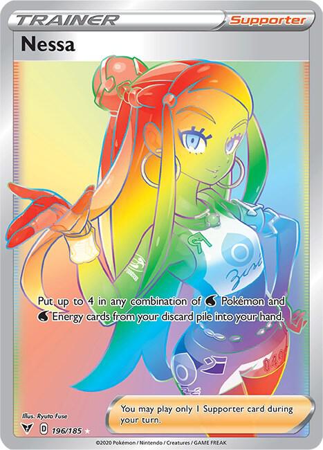 Pokemon Nessa 196/185 Vivid Voltage