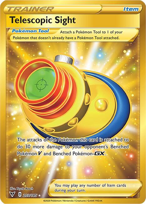 Pokemon Telescopic Sight 203/185 Vivid Voltage