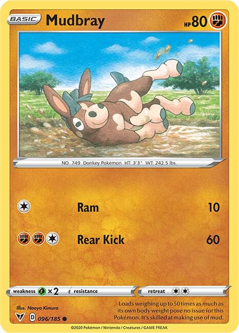 Pokemon Mudbray 96/185 Vivid Voltage