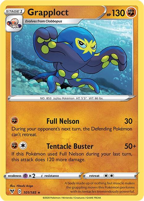 Pokemon Grapploct 101/185 Vivid Voltage