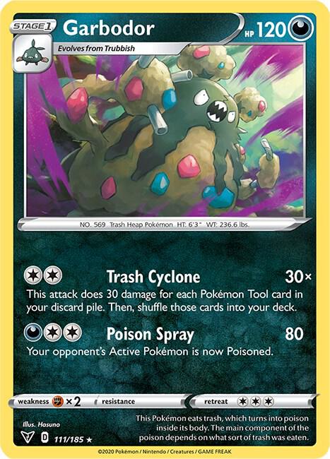 Pokemon Garbodor 111/185 Vivid Voltage