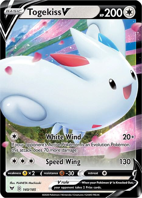 Pokemon Togekiss V 140/185 Vivid Voltage
