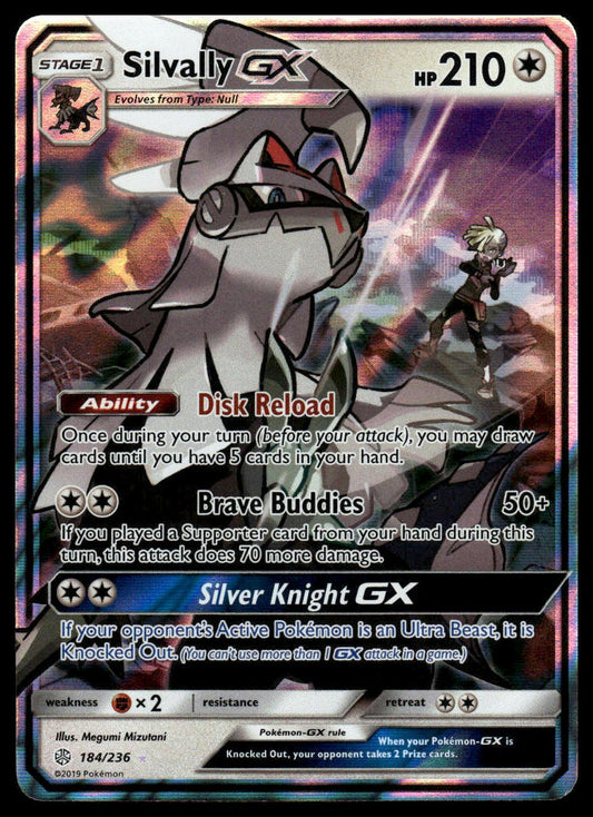 Pokemon TCG Silvally GX #184/236 SM - Cosmic Eclipse