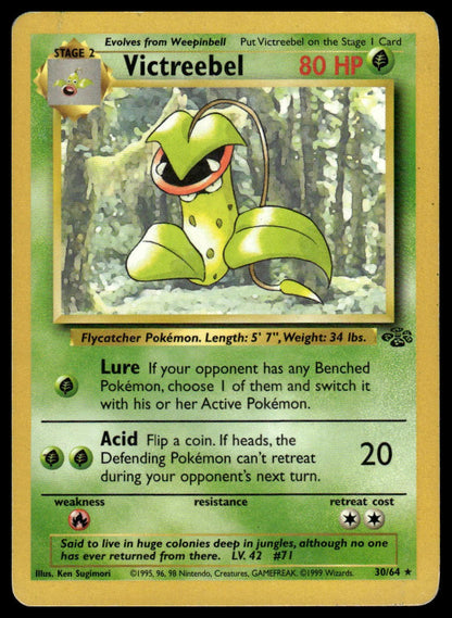 Pokemon TCG Victreebel (30) #30/64 Jungle
