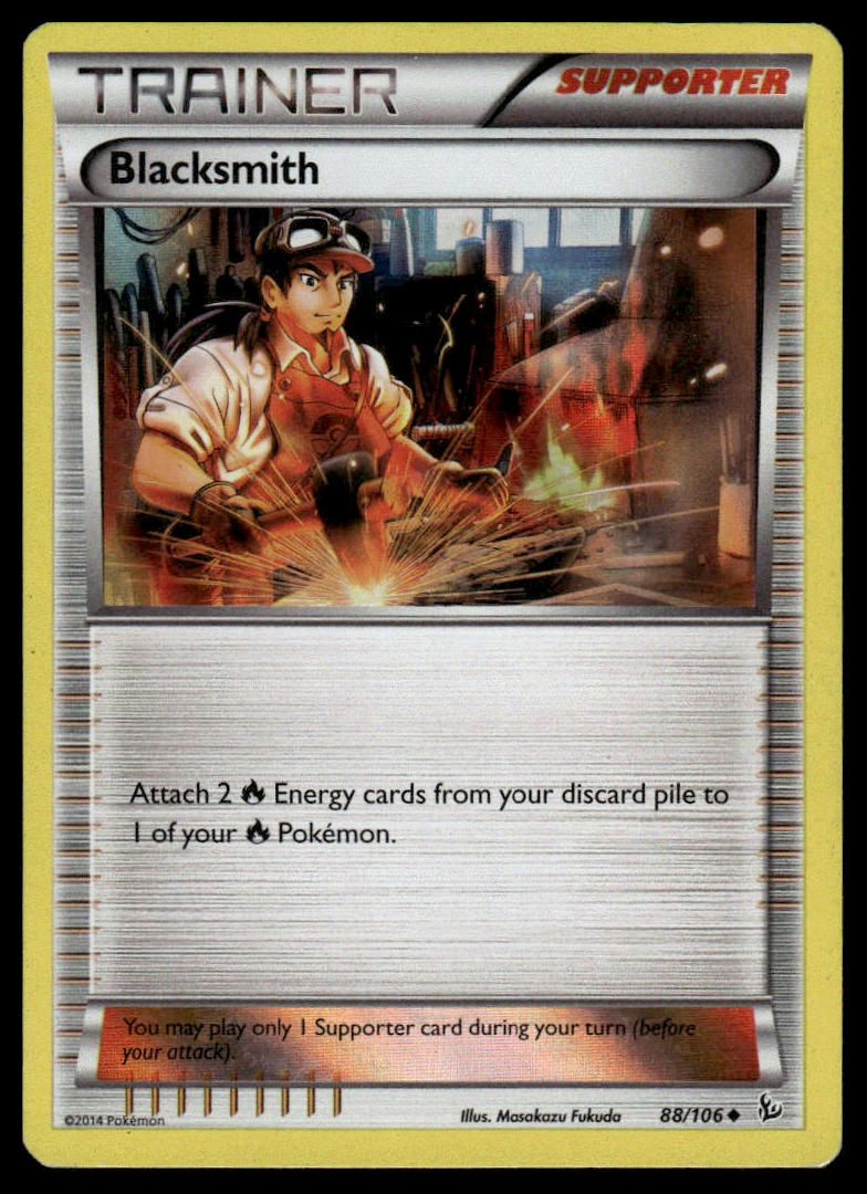 Pokemon TCG Blacksmith #88/106 XY - Flashfire