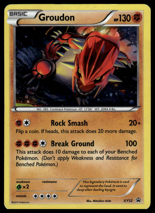 Pokemon TCG Groudon #XY52 XY Promos