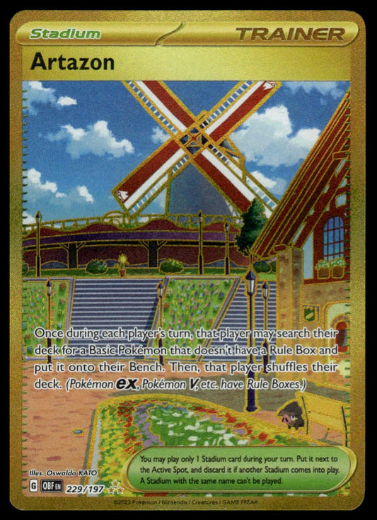Pokemon TCG Artazon #229/197 SV03: Obsidian Flames