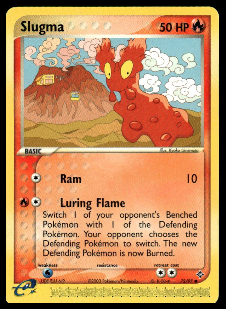 Pokemon TCG Slugma #72/97 Dragon