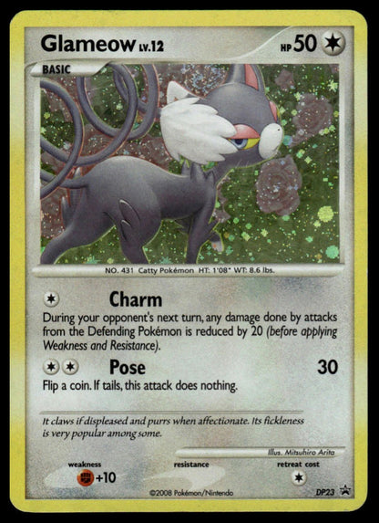 Pokemon TCG Glameow #DP23 Diamond and Pearl Promos