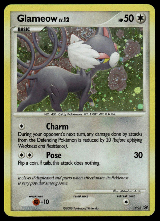 Pokemon TCG Glameow #DP23 Diamond and Pearl Promos