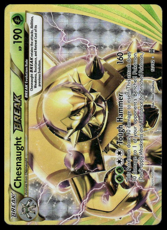 Pokemon TCG Chesnaught BREAK #12/162 XY - BREAKthrough