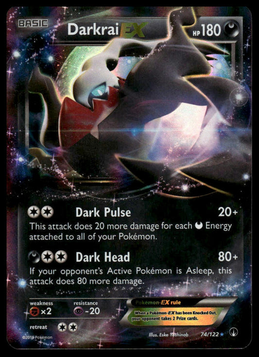 Pokemon TCG Darkrai EX #74/122 XY - BREAKpoint